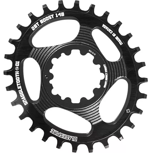 Blackspire SnaggletoothDM SRAM Oval Boost Chainring 1 Blackspire SnaggletoothDM SRAM Oval Boost Chainring